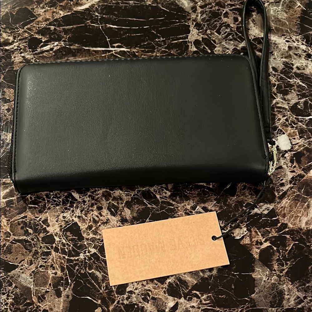 Steve Madden Black Wallet New With Tags - image 2